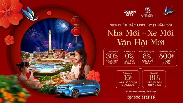 Siêu chính sách 'Nhà mới - xe mới - vận hội mới' thổi bùng sức sống cho 'quận Kinh đô' 1