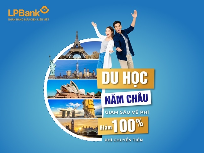 Chuyển tiền du học nhanh chóng và an toàn với mức phí ưu đãi từ LPBank 1