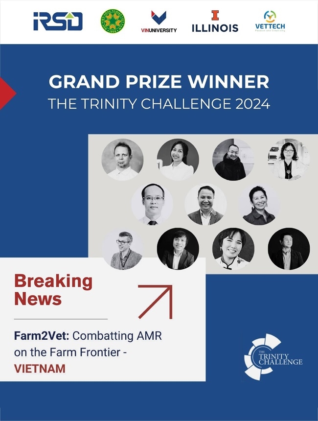 Giám đốc the Trinity Challenge bất ngờ với 'dự án triệu bảng Anh' của giảng viên VinUni