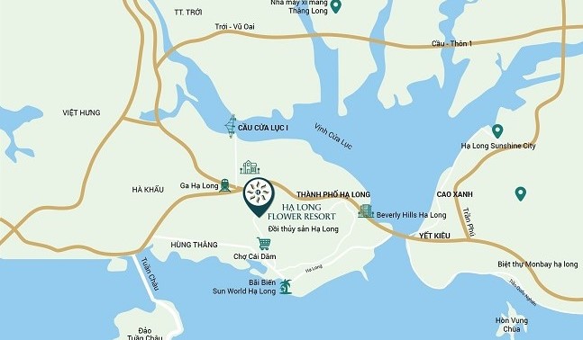 Hạ Long sẽ phát triển theo mô hình 5 cực, 1 hành lang, lấy Vịnh Cửa Lục làm trung tâm kết nối.