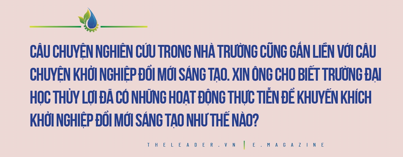 Giảng đường đặc biệt và cách giải bài toán đầu ra của Đại học Thủy Lợi 14