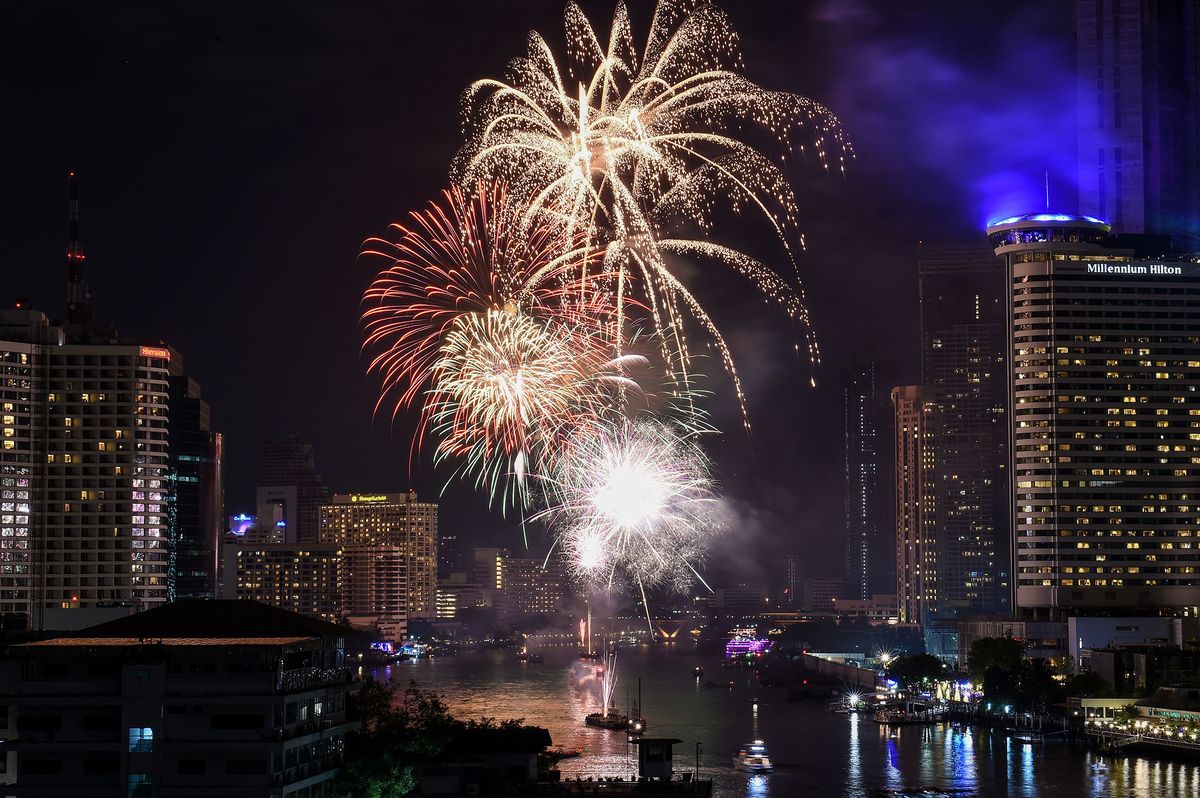 Pháo hoa và ánh sáng đón chào năm mới 2018 trên khắp thế giới 10