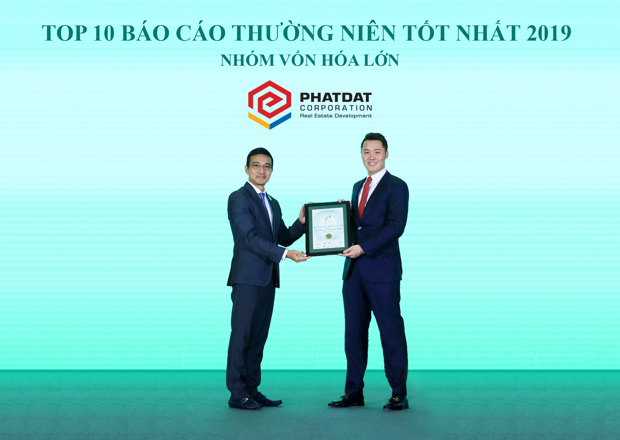 Phát Đạt lọt Top 10 báo cáo thường niên tốt nhất 2019