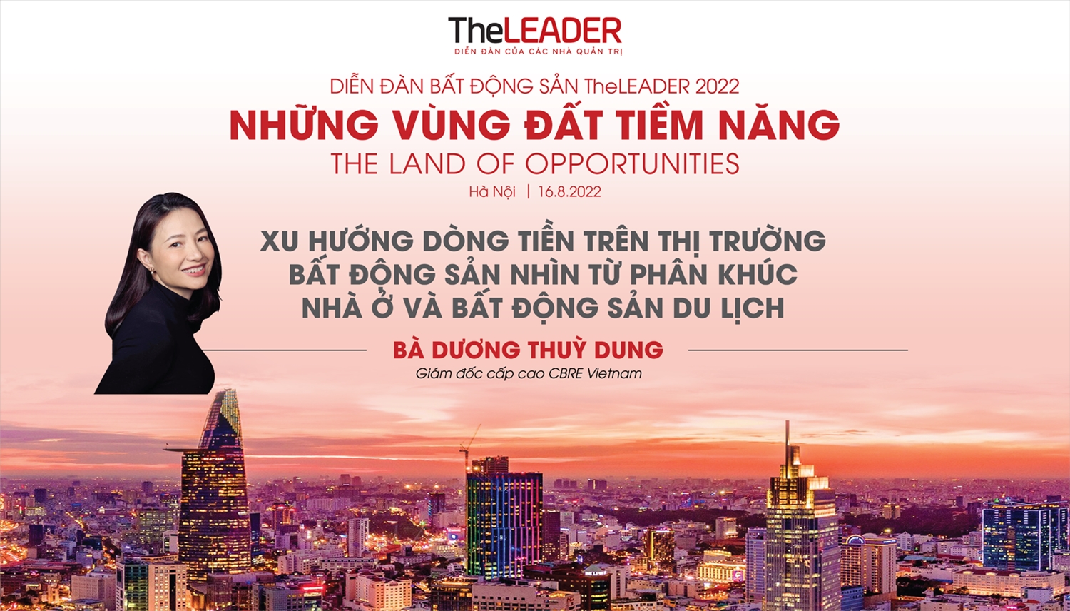 [Trực tiếp] Diễn đàn bất động sản TheLEADER 2022: "Những vùng đất tiềm năng" 8