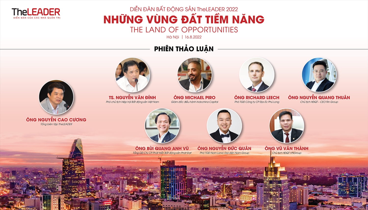 [Trực tiếp] Diễn đàn bất động sản TheLEADER 2022: "Những vùng đất tiềm năng" 18