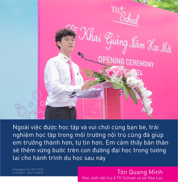 Lễ khai giảng ‘đa sắc màu’ tại TH School 10