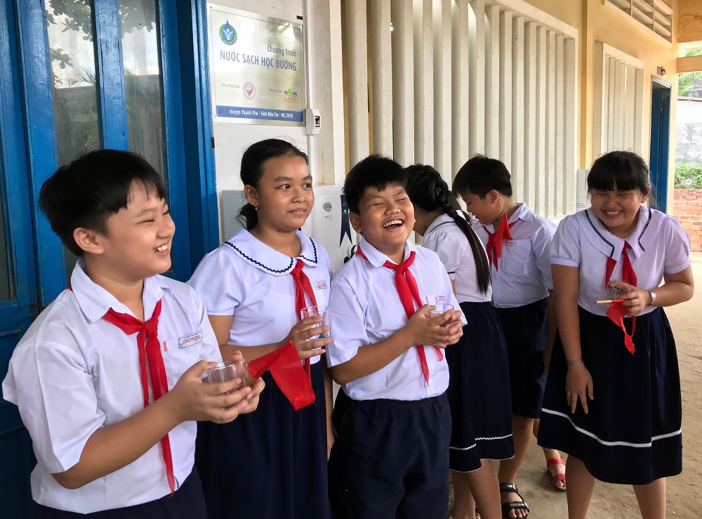 Đã giải được bài toán khó nước sạch học đường ở huyện Thạnh Phú – Bến Tre