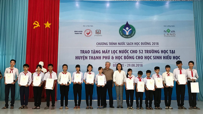 Đã giải được bài toán khó nước sạch học đường ở huyện Thạnh Phú – Bến Tre 3