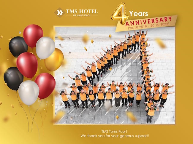 TMS Hotel Da Nang Beach tri ân khách hàng chào mừng sinh nhật