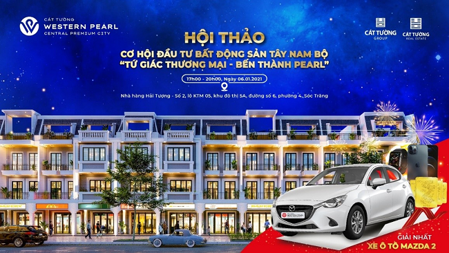 Hội thảo bất động sản Tây Nam Bộ mở lối đầu tư “đổ bộ” Sóc Trăng