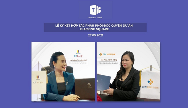 CT Land “bắt tay” Cen Bình Định hợp tác phân phối độc quyền Diamond Square