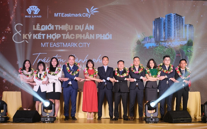 Rio Land ký kết với 10 đại lý phân phối chiến lược dự án MT Eastmark City