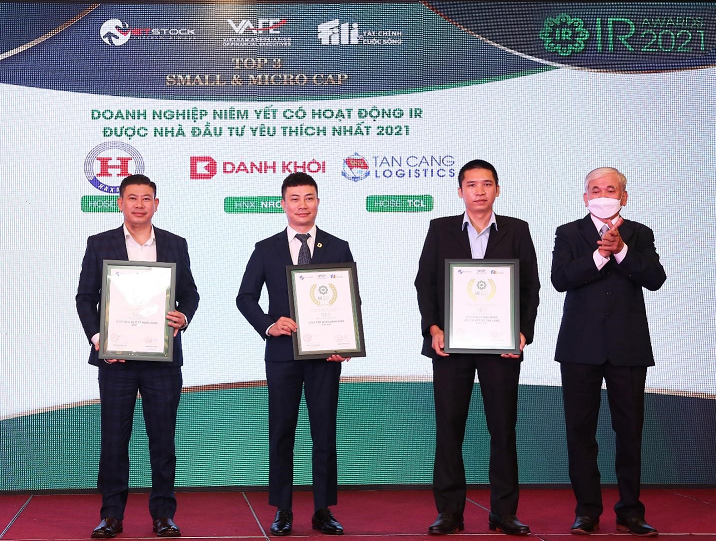 Tập đoàn Danh Khôi nhận “cú đúp” giải thưởng tại IR Awards 2021 2