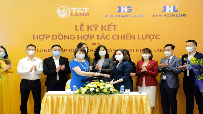 T&T Land và Tập đoàn Khải Hoàn ký kết hợp tác chiến lược