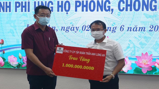 Trần Anh Group ủng hộ 1 tỷ đồng phòng, chống Covid-19 1