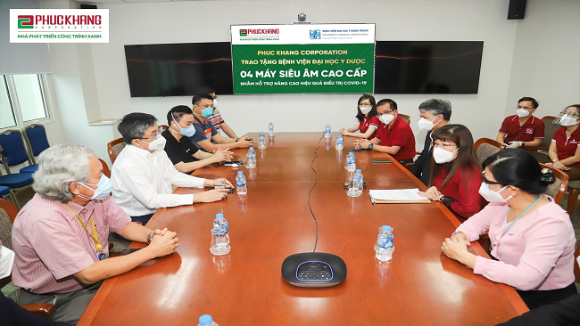 Phuc Khang Corporation đồng hành cùng lực lượng tuyến đầu chống dịch Covid 1