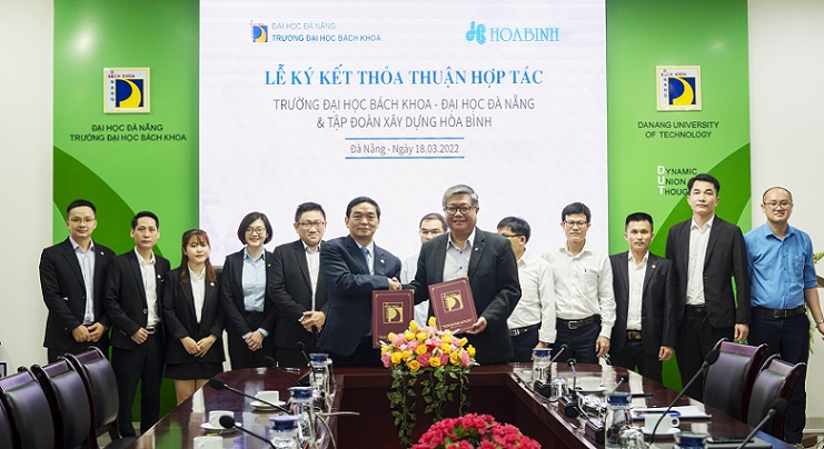 Tập đoàn Xây dựng Hòa Bình hợp tác với các trường đại học tại miền Trung