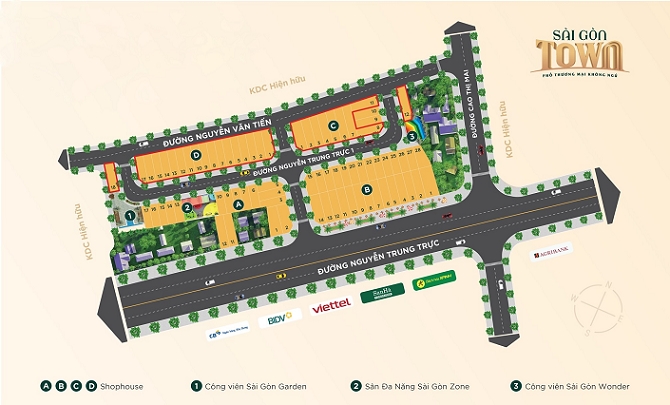 Sài Gòn Town - Phố thương mại không ngủ đầu tiên tại Long An 1