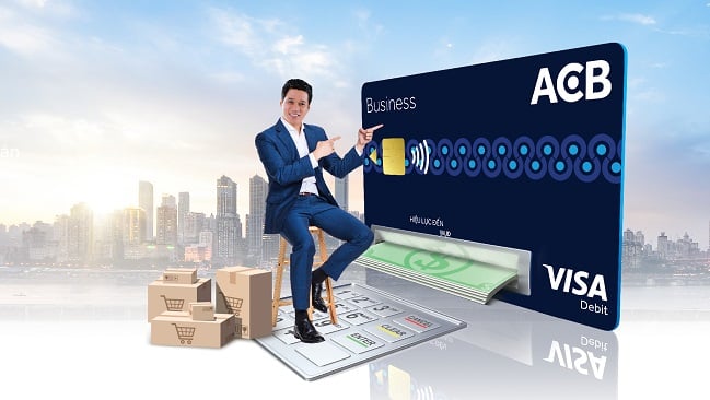 ACB ra mắt thẻ ghi nợ doanh nghiệp ACB Visa Business Debit