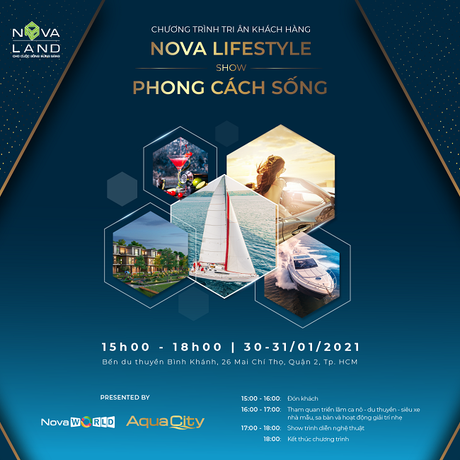 Nova Lifestyle – Nơi trải nghiệm không gian sống độc đáo bên bến du thuyền