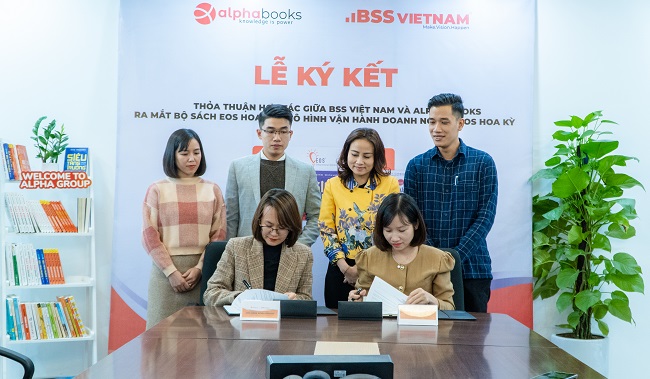 BSS Việt Nam ký hợp tác chiến lược với Alpha Books