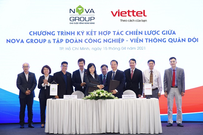 NovaGroup và Viettel hợp tác chiến lược trong nhiều lĩnh vực