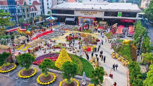 Novaland tổ chức chuỗi sự kiện Hội hoa Xuân 2022 