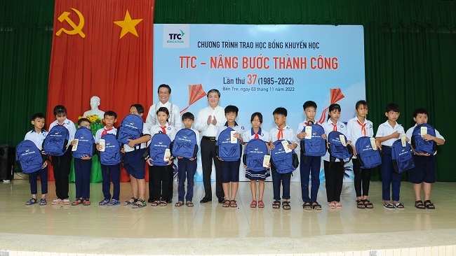 Tập đoàn TTC trao học bổng ‘TTC – Nâng bước thành công’ lần thứ 37 1