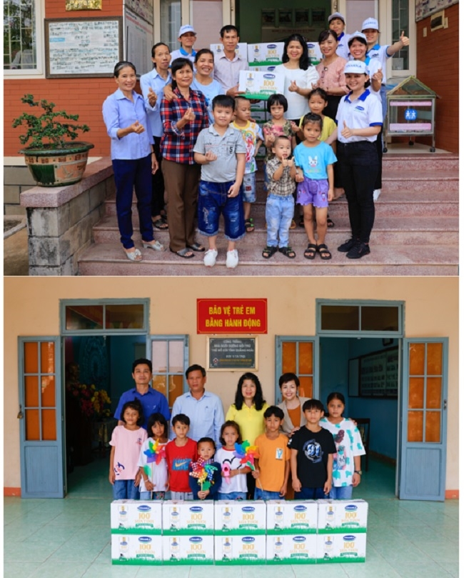 Vinamilk khởi động hành trình năm thứ 15 của Quỹ sữa Vươn cao việt Nam tại nhiều địa phương 2