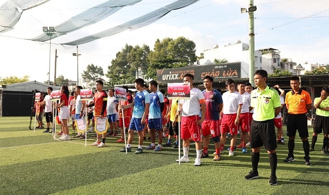 Phát Đạt tổ chức giải bóng đá giao hữu thường niên