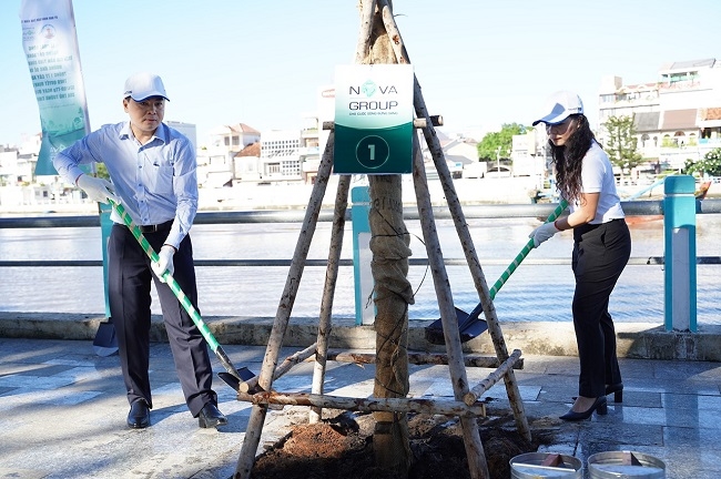 NovaGroup hưởng ứng kế hoạch trồng cây xanh trên địa bàn tỉnh Bình Thuận 1