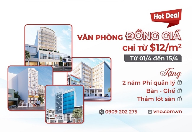 Một đơn vị cho thuê văn phòng “chơi lớn” vừa trợ giá, tặng nội thất, vừa miễn phí quản lý, lại còn hỗ trợ cả xe tải chở bàn ghế cho khách thuê 3