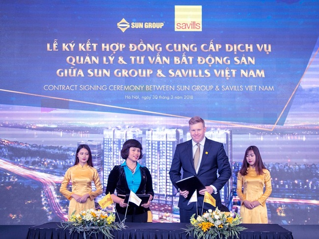 Tập đoàn Sun Group chỉ định Savills Việt Nam quản lý tổ hợp 5 sao gần Hồ Gươm