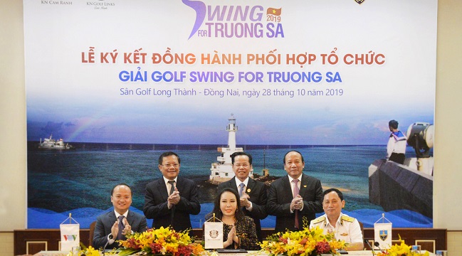 Hành trình 'biển ngọt' tại giải golf Swing For Truong Sa 2019 1