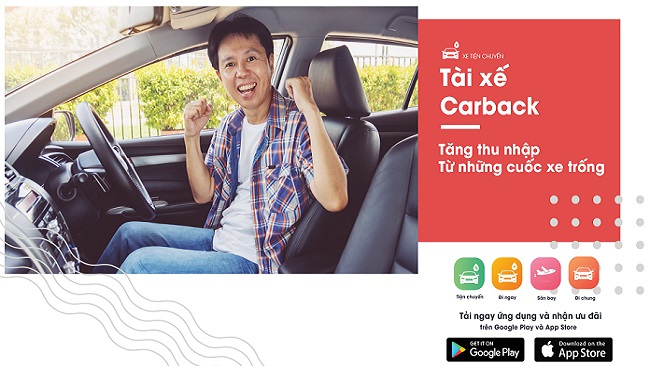 Tham vọng kỳ lân của startup đặt xe tiện chuyến Carback