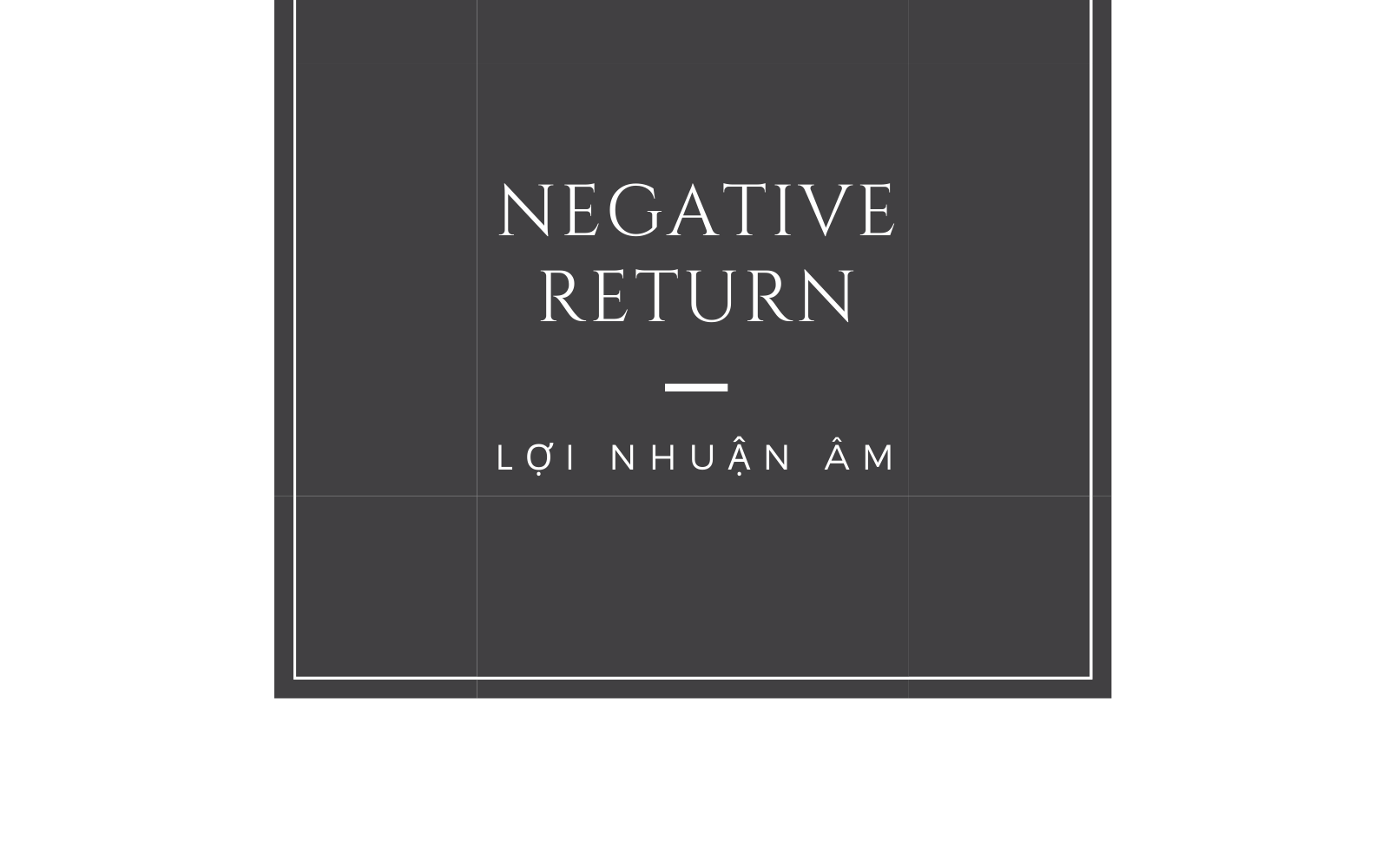 Lợi nhuận âm (Negative Return) là gì? Ví dụ về lợi nhuận âm - Ảnh 1.