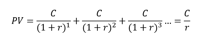 Dòng tiền vô hạn (Perpetuity) là gì? Công thức tính Dòng tiền vô hạn - Ảnh 2. Dòng tiền vô hạn (Perpetuity) là gì? Công thức tính Dòng tiền vô hạn - Ảnh 2.