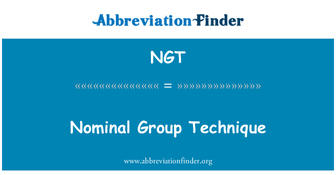 Phương pháp sử dụng nhóm danh nghĩa (Nominal group technique - NGT) là gì? - Ảnh 1. Phương pháp sử dụng nhóm danh nghĩa (Nominal group technique - NGT) là gì? - Ảnh 1.