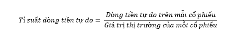 Tỉ suất dòng tiền tự do (Free Cash Flow Yield) là gì? Ý nghĩa - Ảnh 2.