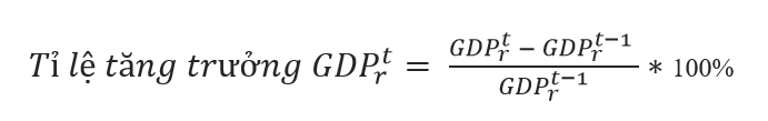 Tốc độ tăng trưởng kinh tế thực (Real Economic Growth Rate) là gì? Công thức tính và ví dụ - Ảnh 2.