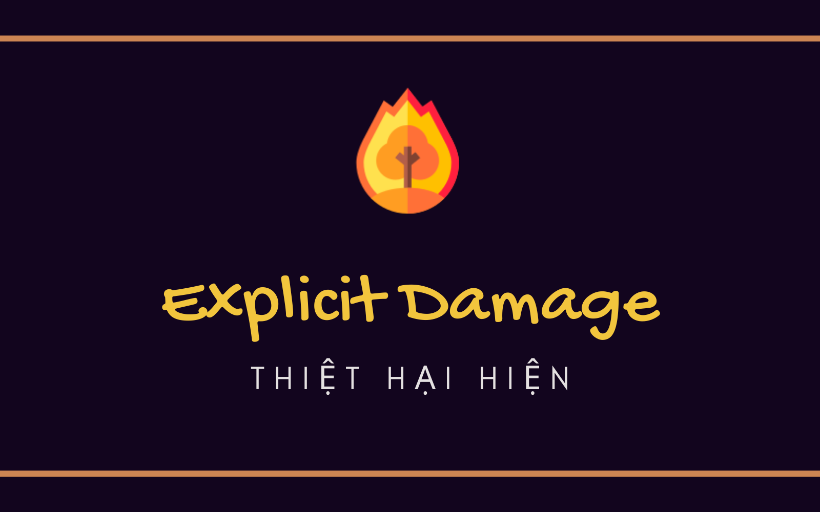 thiệt hại hiện thiệt hại hiện