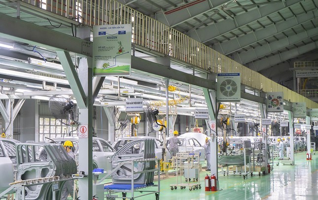 Nhà máy Thaco Auto ở Quảng Nam. Ảnh: Tiền Phong