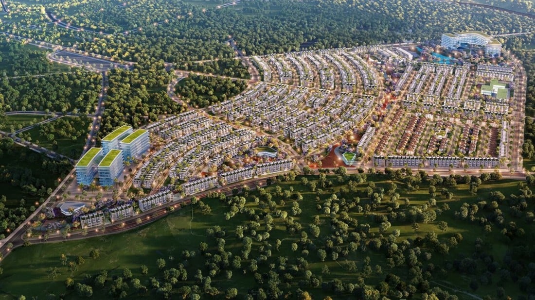 Phối cảnh tổng thể dự án Meyhomes Capital Phú Quốc