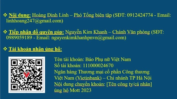 Báo Phụ nữ Việt Nam tổ chức chương trình Mottainai “Trao yêu thương, nhận hạnh phúc” và Cuộc thi chạy Mottainai Run 2023
