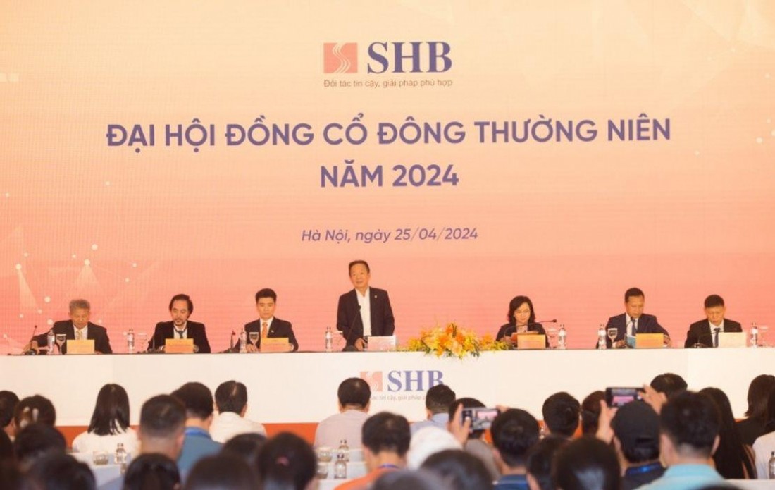 ĐHĐCĐ thường niên năm 2024 của SHB. Ảnh: SHB.