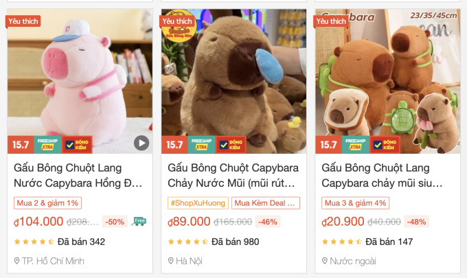 Cơn sốt "idol giới trẻ" gọi tên Chuột lang nước các shop online kiếm bạc tỷ