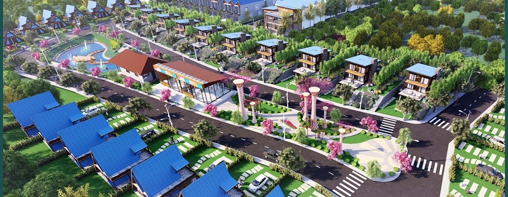 Phối cảnh dự án Xavia City. 