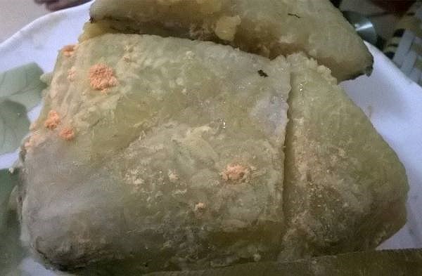 Bánh chưng khi mốc ăn sẽ rất nguy hiểm.