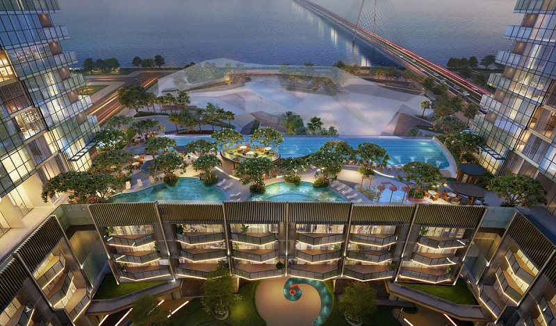 Phối cảnh Phân khu The OpusK thuộc dự án The Metropole Thủ Thiêm