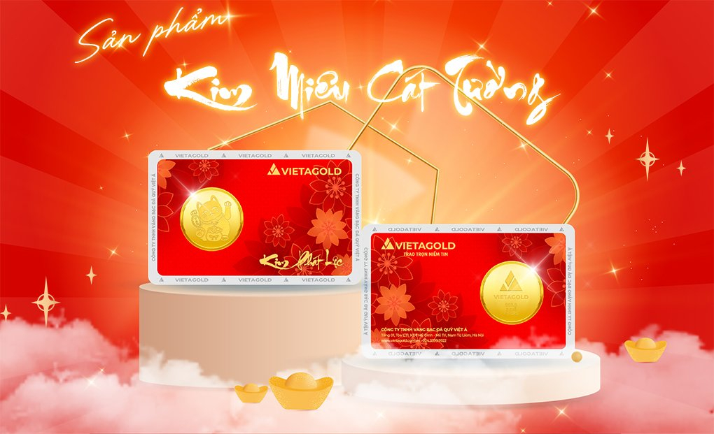 Bộ sưu tập Tân Niên Phú Quý vừa ra mắt chào đón Xuân 2023 của VIETAGOLD. 